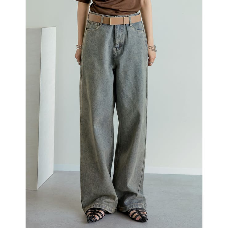 オーバーダイルーズデニムパンツ | Re:EDIT | 詳細画像5 