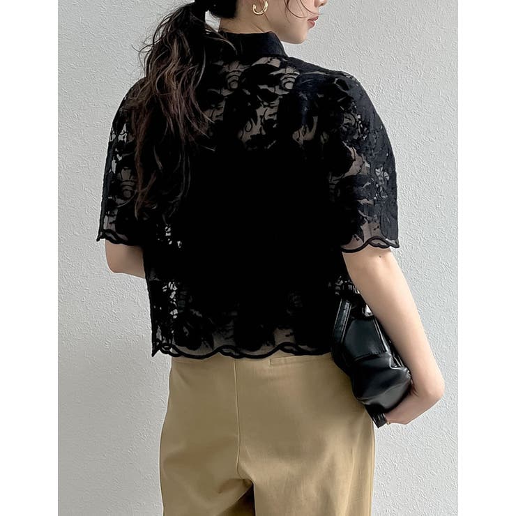 ✨美品✨アメリ　エンブロイダリー パフスリーブブラウス　フラワー刺繍 花柄エンブロイダリーブラウス – to blossom