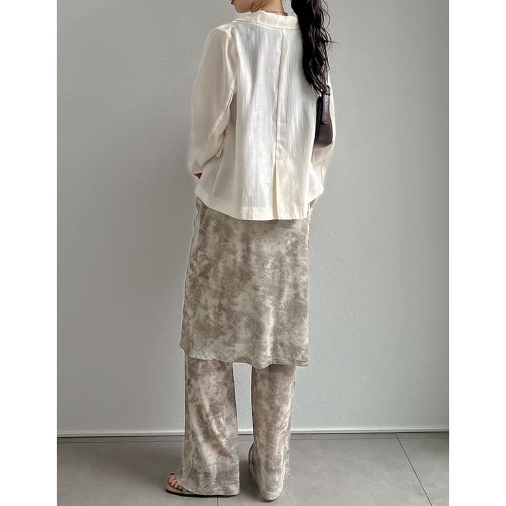 マーブルor無地カットソーイージースカパン | Re:EDIT | 詳細画像11 