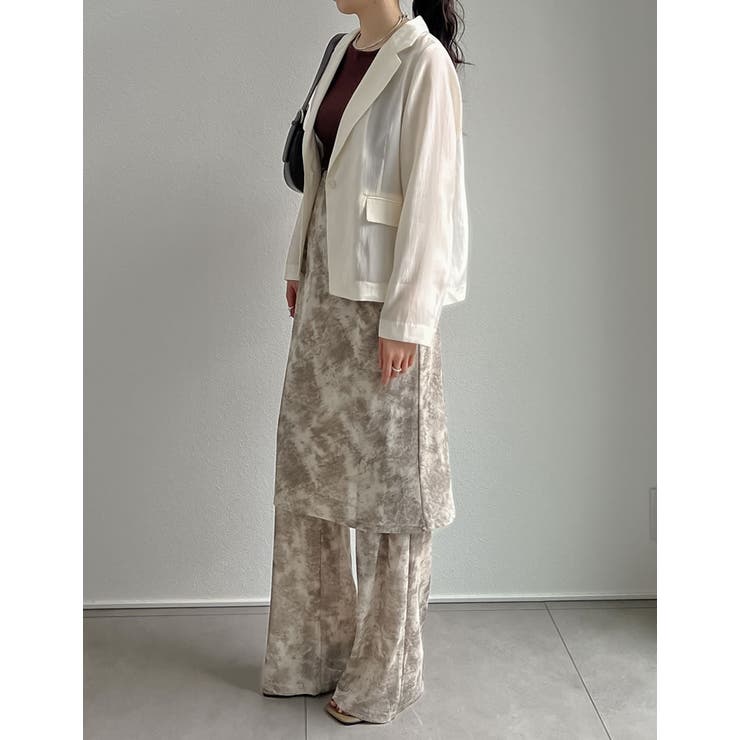 マーブルor無地カットソーイージースカパン | Re:EDIT | 詳細画像10 