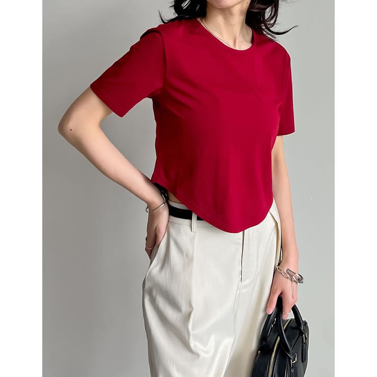 ハイレグデザインコンパクトTシャツ | Re:EDIT | 詳細画像22