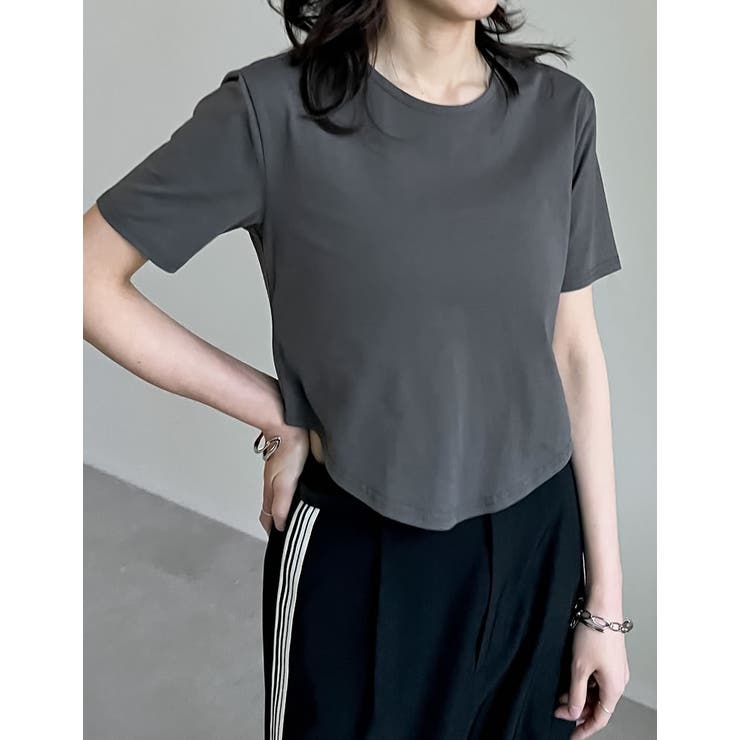 ハイレグデザインコンパクトTシャツ | Re:EDIT | 詳細画像31