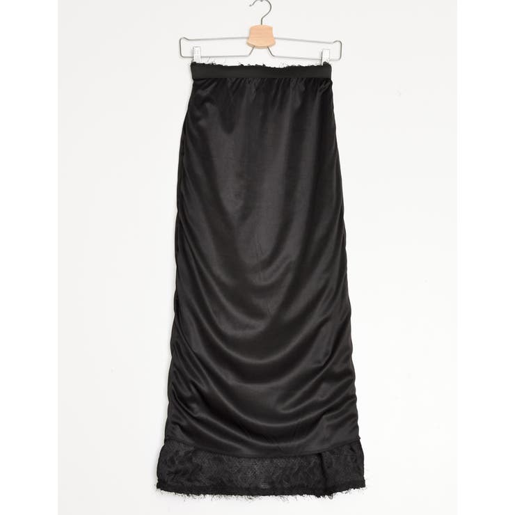 [低身長サイズ有]フラワージャガードスカート | Re:EDIT | 詳細画像24 