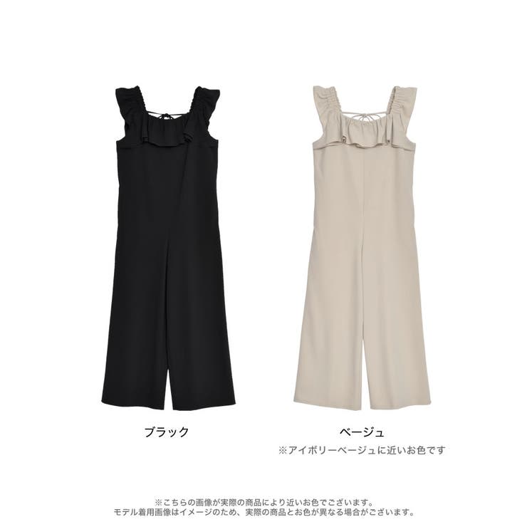【新品】ノーリーズ カットジョーゼット オールインワン 日本製 ベージュ 綺麗め カットジョーゼットオールインワン | ノーリーズ(NOLLEY'S