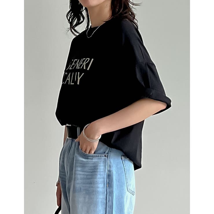 オーバーサイズロゴＴシャツ | Re:EDIT | 詳細画像16 