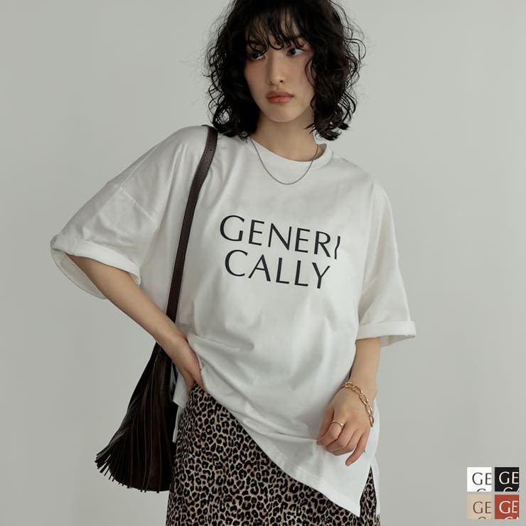 オーバーサイズロゴＴシャツ | Re:EDIT | 詳細画像1 