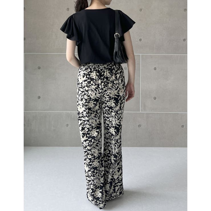 選べる柄ワイドイージーパンツ | Re:EDIT | 詳細画像25 