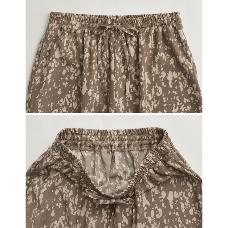 選べる柄ワイドイージーパンツ | Re:EDIT | 詳細画像27 