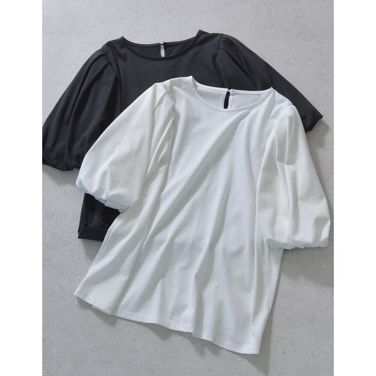 バルーンスリーブTシャツ | Re:EDIT | 詳細画像2 