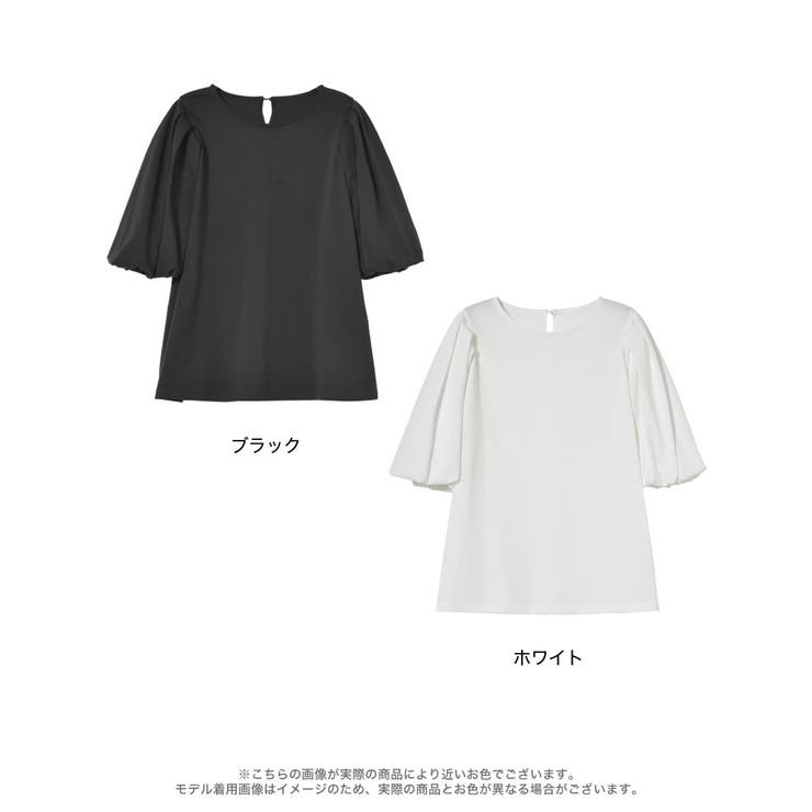 バルーンスリーブTシャツ | Re:EDIT | 詳細画像18 