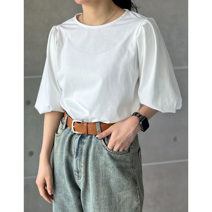 バルーンスリーブTシャツ | Re:EDIT | 詳細画像26 