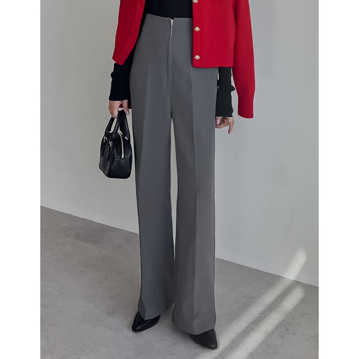 [低身長 高身長サイズ有][セレモニー オケージョン]カットツイルハイウエストジ… | Re:EDIT | 詳細画像12 