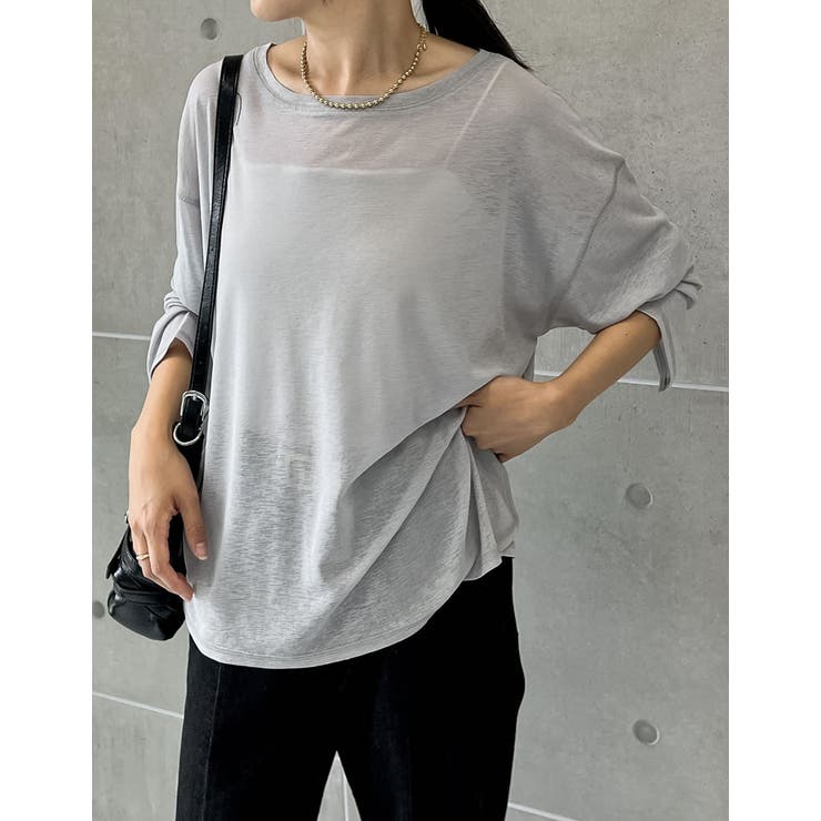 シアーカットソートップス[品番：GS000022384]｜Re:EDIT（リエディ）のレディースファッション通販｜SHOPLIST（ショップリスト）