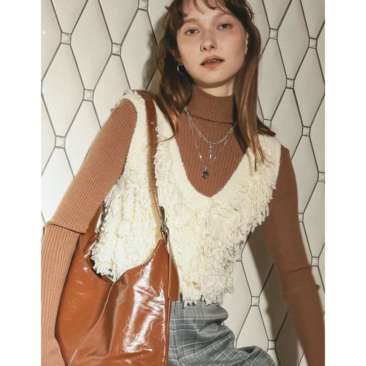 ループフリンジニットベスト | Re:EDIT | 詳細画像24 