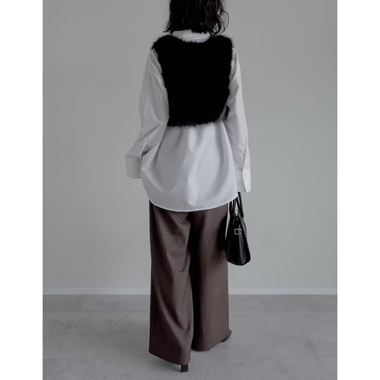 前後2WAYフェイクファーベスト | Re:EDIT | 詳細画像12 