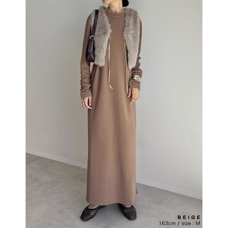 前後2WAYフェイクファーベスト | Re:EDIT | 詳細画像21 