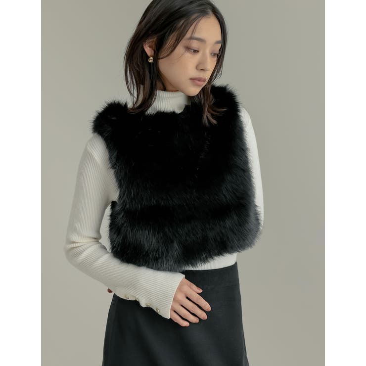 前後2WAYフェイクファーベスト | Re:EDIT | 詳細画像27 