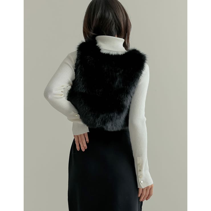 前後2WAYフェイクファーベスト | Re:EDIT | 詳細画像28 