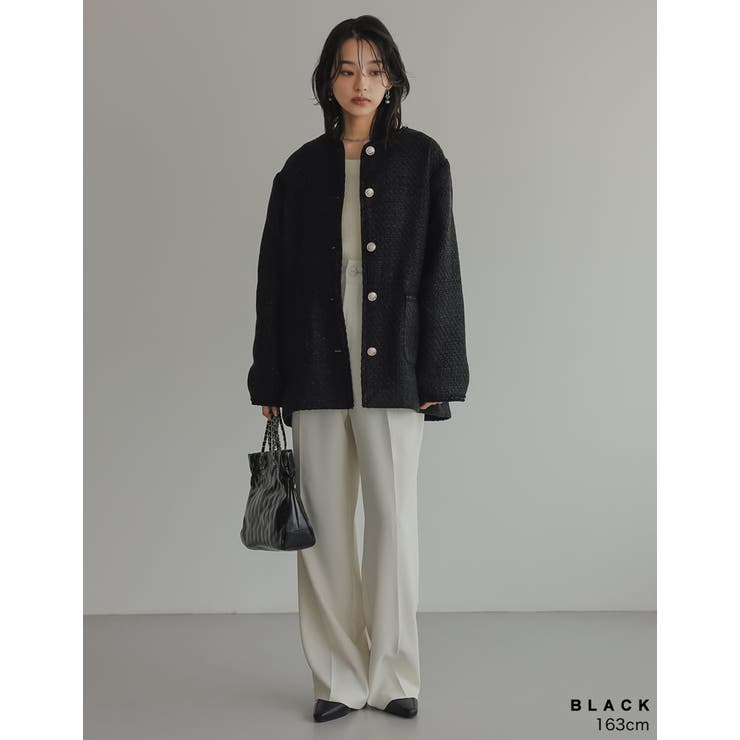 [大きいサイズ有]ポインテッドトゥヒールローファー | Re:EDIT | 詳細画像16 