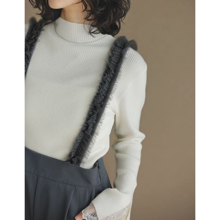 チュールフリルサスペンダーサロペット | Re:EDIT | 詳細画像12 