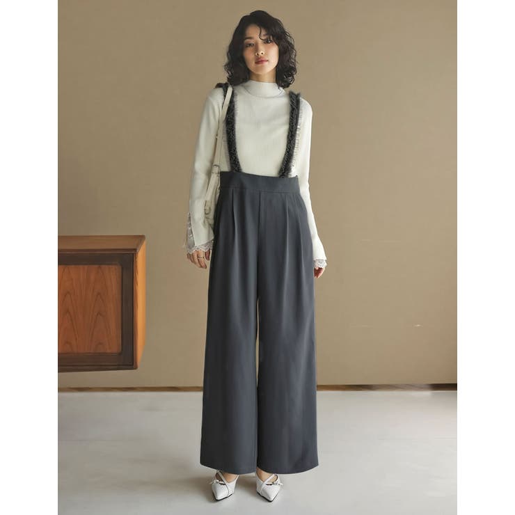 チュールフリルサスペンダーサロペット | Re:EDIT | 詳細画像3 