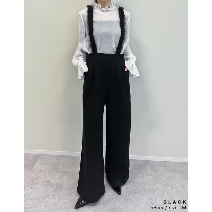 チュールフリルサスペンダーサロペット | Re:EDIT | 詳細画像8 