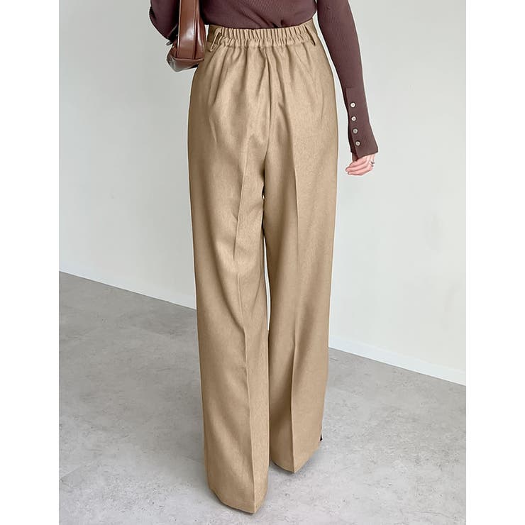 [低身長 高身長サイズ有][入卒式 セレモニー]微起毛ツイルダブルタックルーズパ… | Re:EDIT | 詳細画像28 