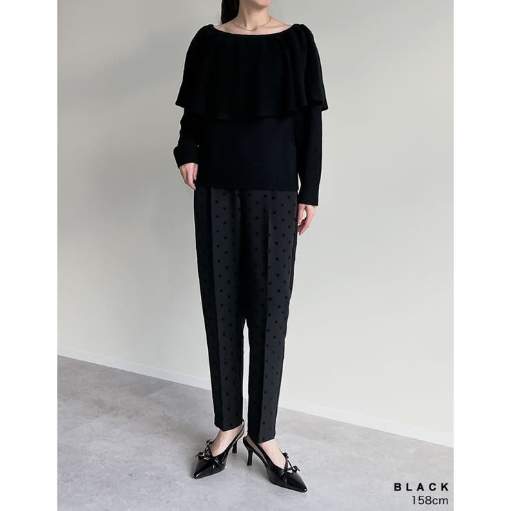 [大きいサイズ有]細ベルトポインテッドトゥミュール | Re:EDIT | 詳細画像12 