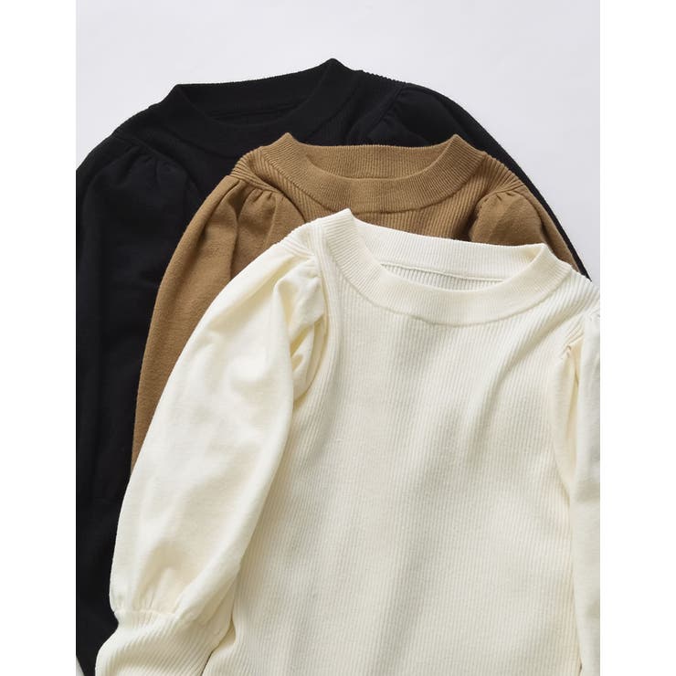 パフスリーブニットトップス | Re:EDIT | 詳細画像2 