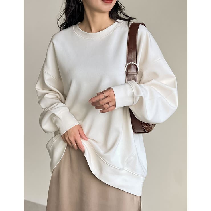 スムースダンボールステッチプルオーバー | Re:EDIT | 詳細画像5 