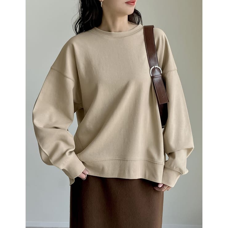 スムースダンボールステッチプルオーバー | Re:EDIT | 詳細画像7 