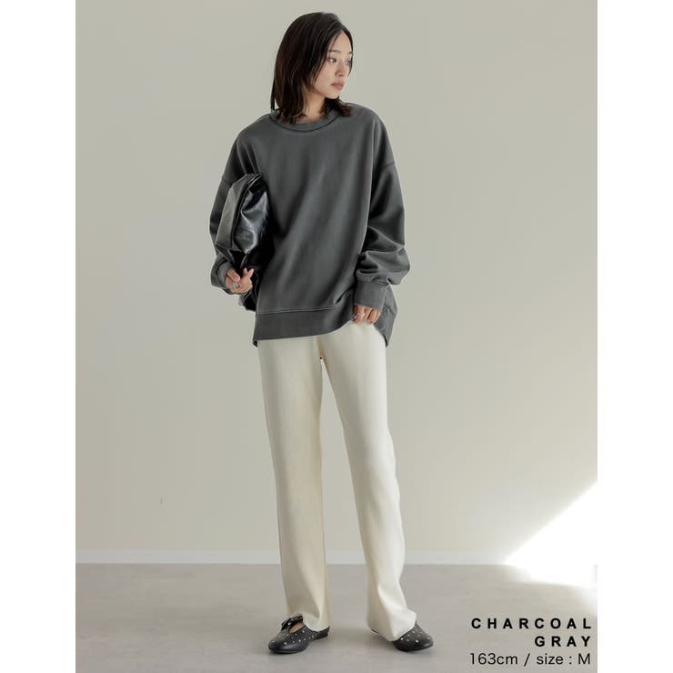 スムースダンボールステッチプルオーバー | Re:EDIT | 詳細画像10 