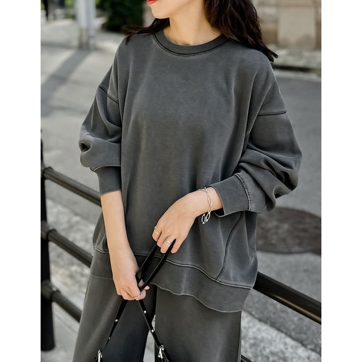 スムースダンボールステッチプルオーバー | Re:EDIT | 詳細画像28 