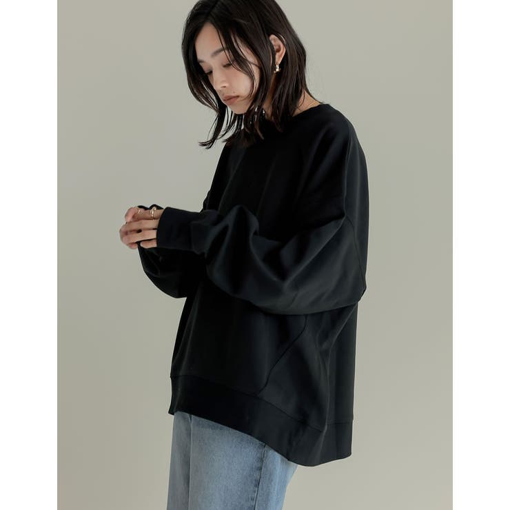 スムースダンボールステッチプルオーバー | Re:EDIT | 詳細画像29 