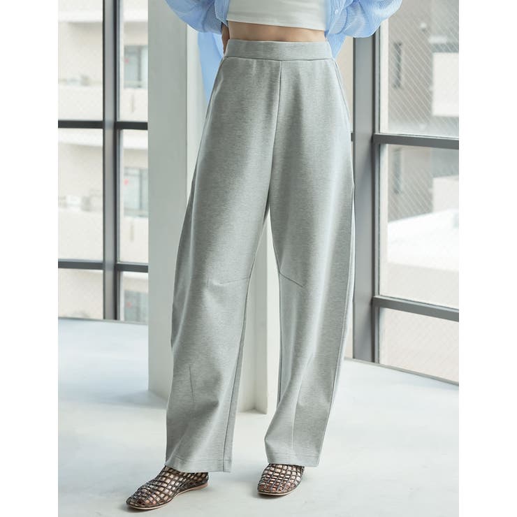 スムースダンボールバレルレッグパンツ[品番：GS000022408]｜Re:EDIT