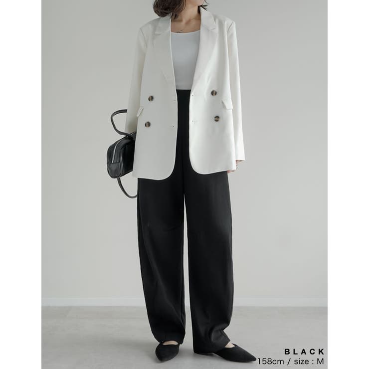 [販売枚数2万枚突破][低身長 高身長 大きいサイズ有][イージーケア]スムース… | Re:EDIT | 詳細画像27 