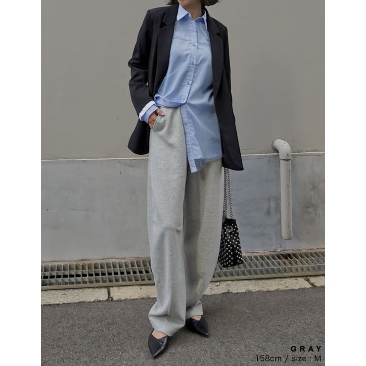 [販売枚数2万枚突破][低身長 高身長 大きいサイズ有][イージーケア]スムース… | Re:EDIT | 詳細画像32 