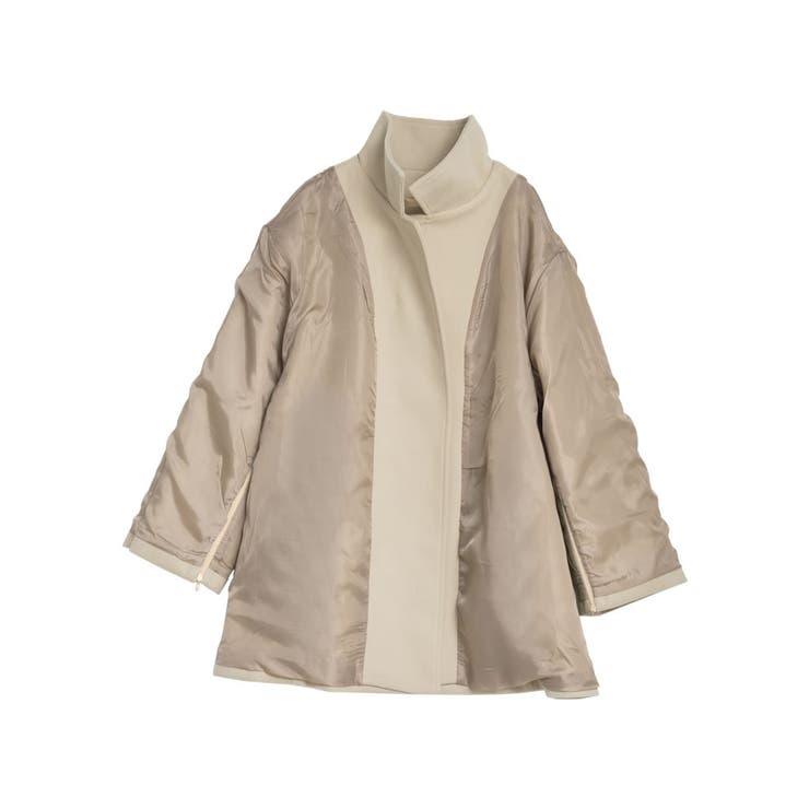 クリスチャンディオール アンゴラ混 金ボタン ウール コート フレア