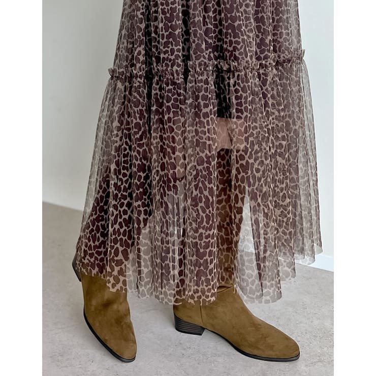 [大きいサイズ有]インヒールスタックヒールロングブーツ | Re:EDIT | 詳細画像11 