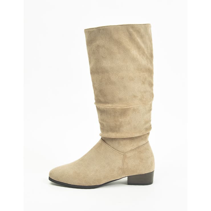 [大きいサイズ有]インヒールスタックヒールロングブーツ | Re:EDIT | 詳細画像14 