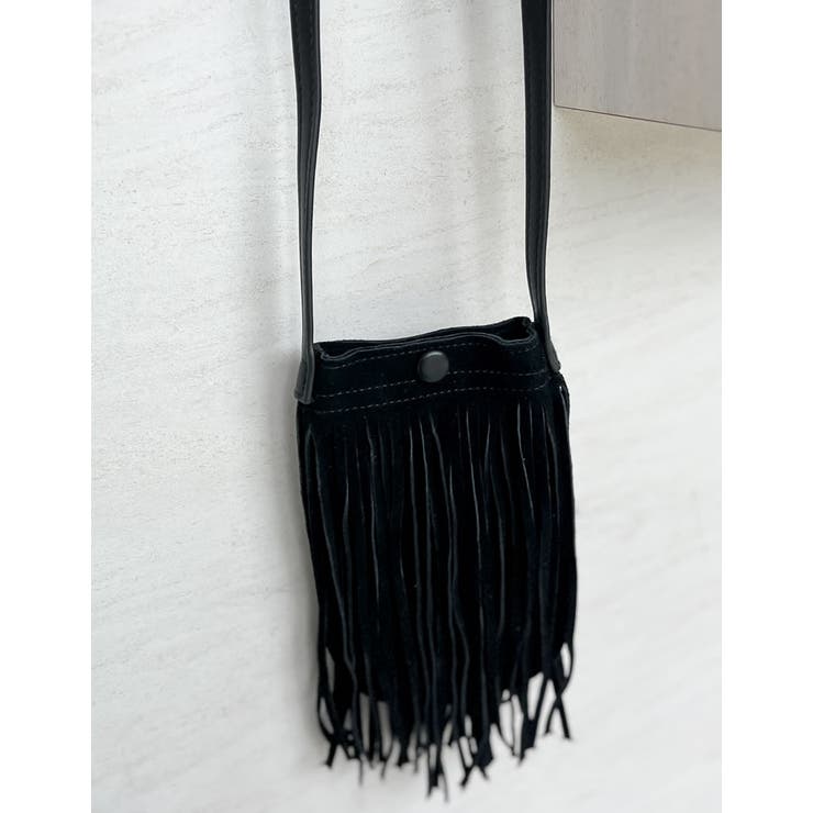 フェイクスウェードフリンジポシェット | Re:EDIT | 詳細画像15 