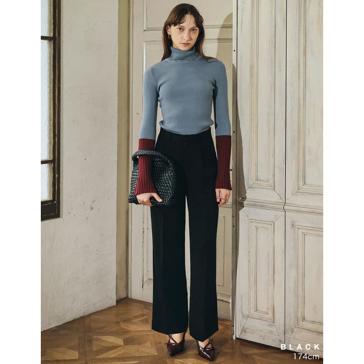 ポーチ付きイントレチャートワンハンドルバッグ | Re:EDIT | 詳細画像14 