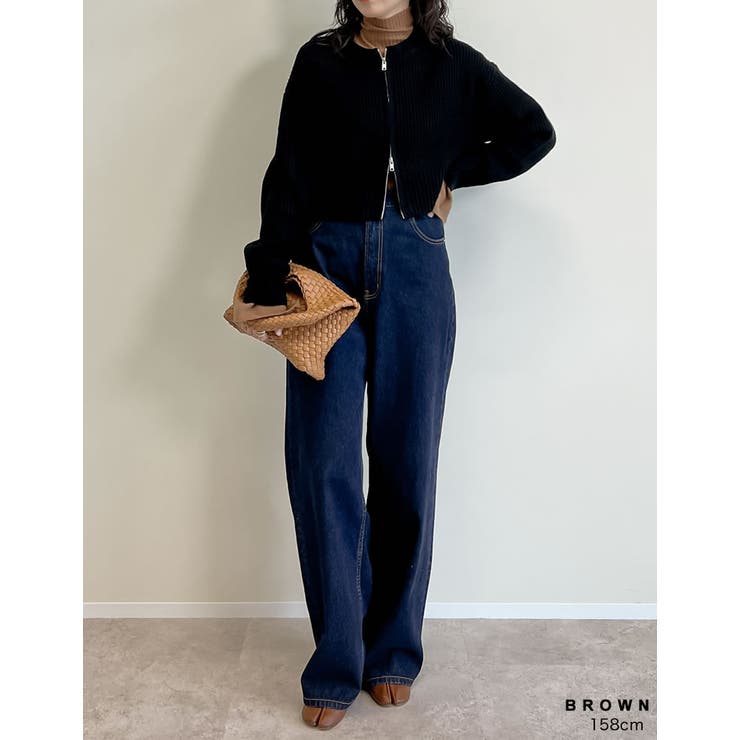 ポーチ付きイントレチャートワンハンドルバッグ | Re:EDIT | 詳細画像25 