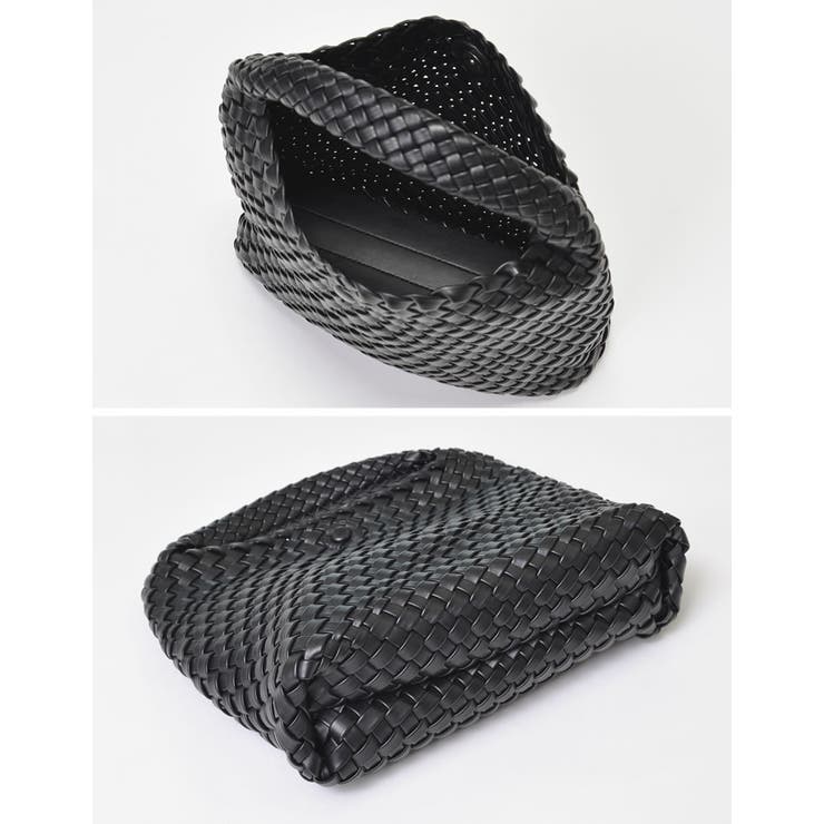 ポーチ付きイントレチャートワンハンドルバッグ | Re:EDIT | 詳細画像30 