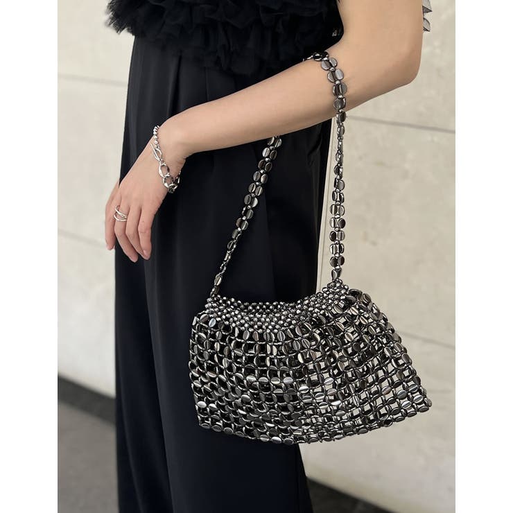 メタルビーズのミニバッグ メタルビーズミニバッグ[品番：GS000022409]｜Re:EDIT（リエディ）の