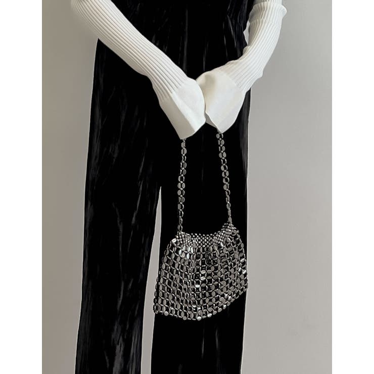 メタルビーズのミニバッグ メタルビーズミニバッグ[品番：GS000022409]｜Re:EDIT（リエディ）の