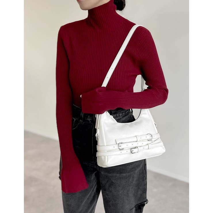 ベルト付きワンハンドルバッグ | Re:EDIT | 詳細画像11 