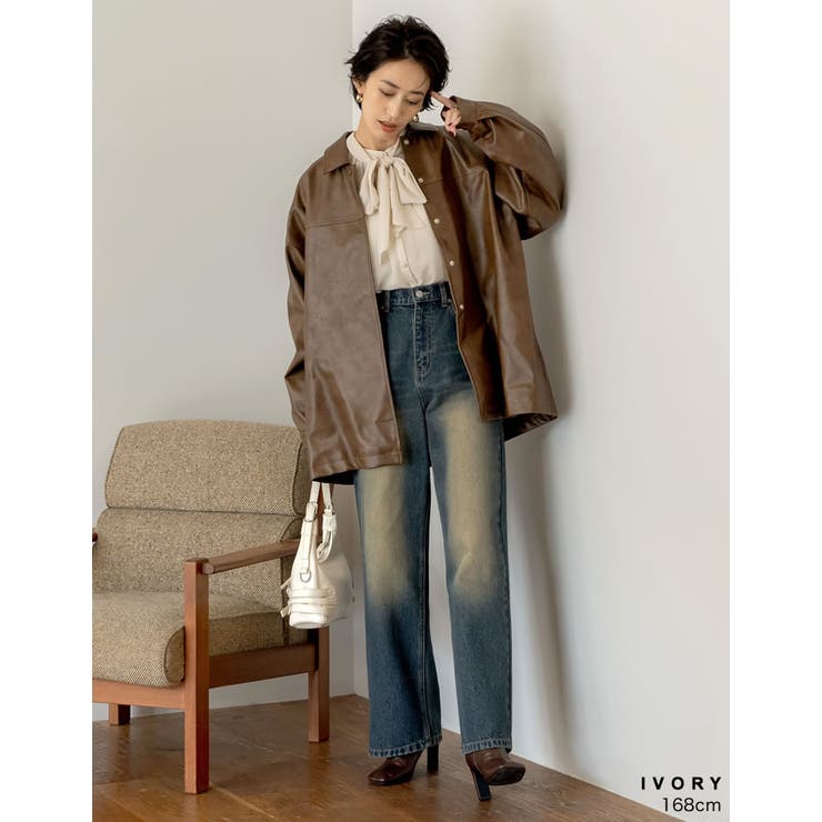 ベルト付きワンハンドルバッグ | Re:EDIT | 詳細画像3 