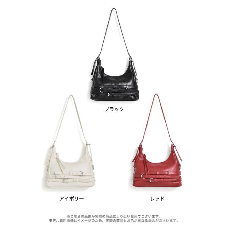 ベルト付きワンハンドルバッグ | Re:EDIT | 詳細画像18 