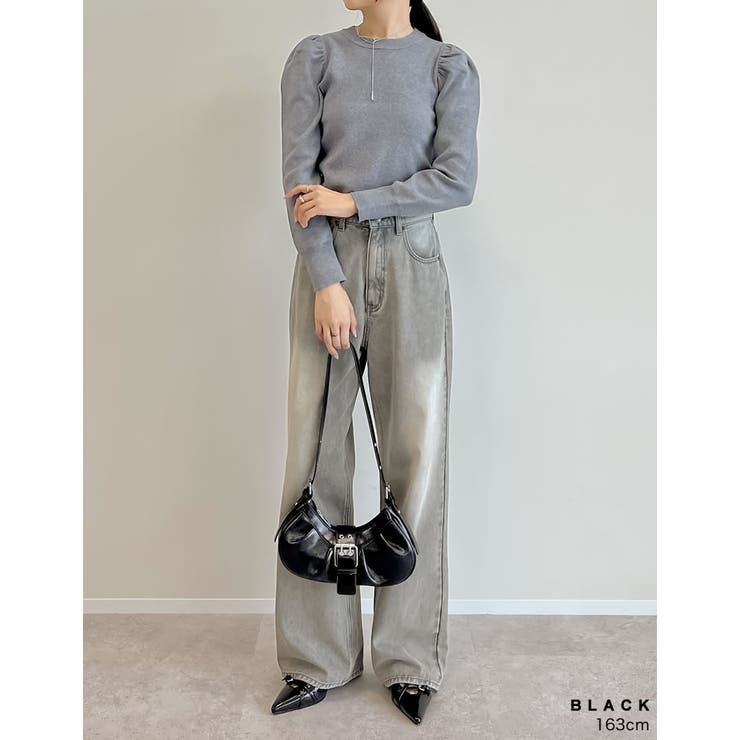 [2024AW BAG COLLECTION]ハーフムーンワンベルトバッグ | Re:EDIT | 詳細画像9 